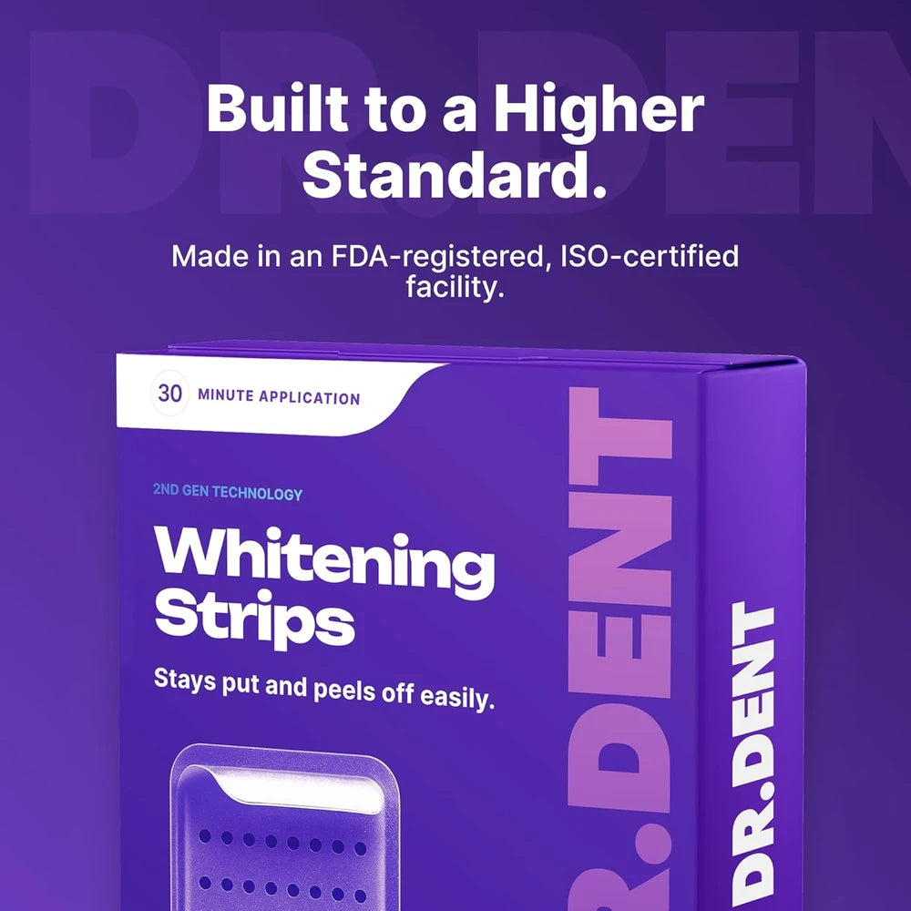 DRDENT Purple Whitening Strips